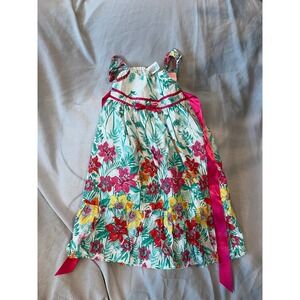 100% Happy (Target) Flower Dress Girls 4